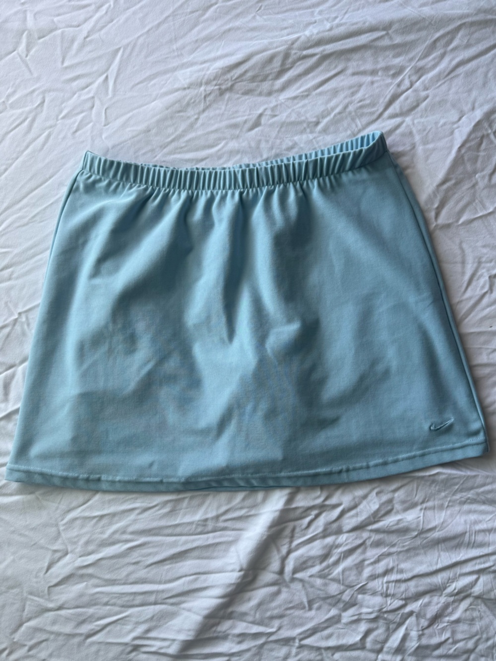 Vintage 90’s Nike Women’s Baby Blue Dri-Fit Mini Tennis Skort Sz. S
